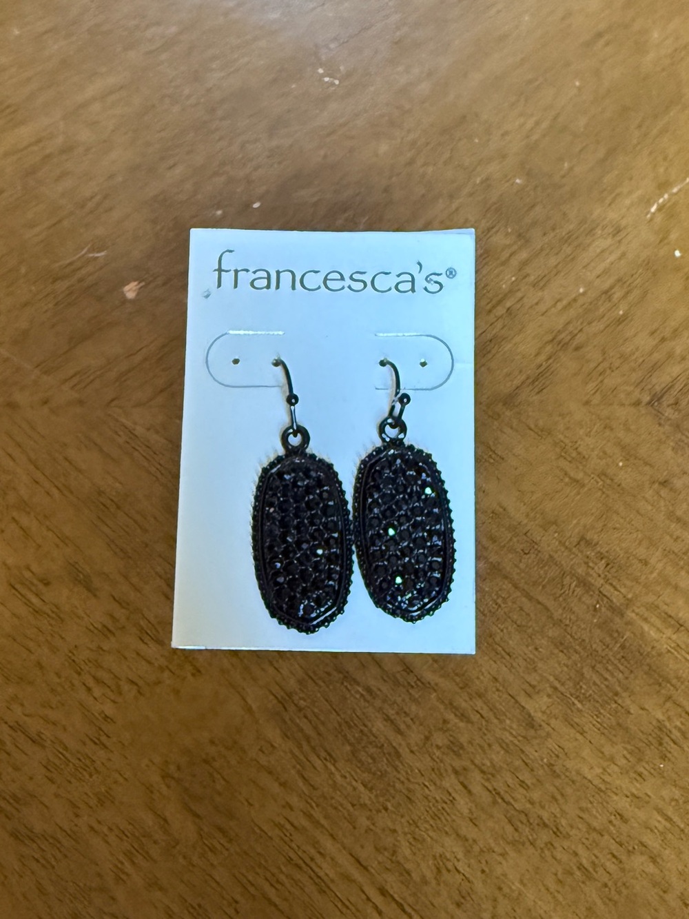 Francesca’s Black Earrings